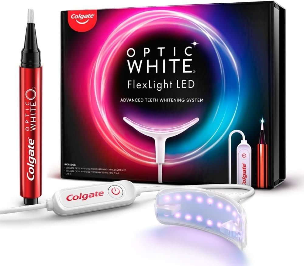 日本未発売【Colgate】OPTIC WHITE Flexlight LED
