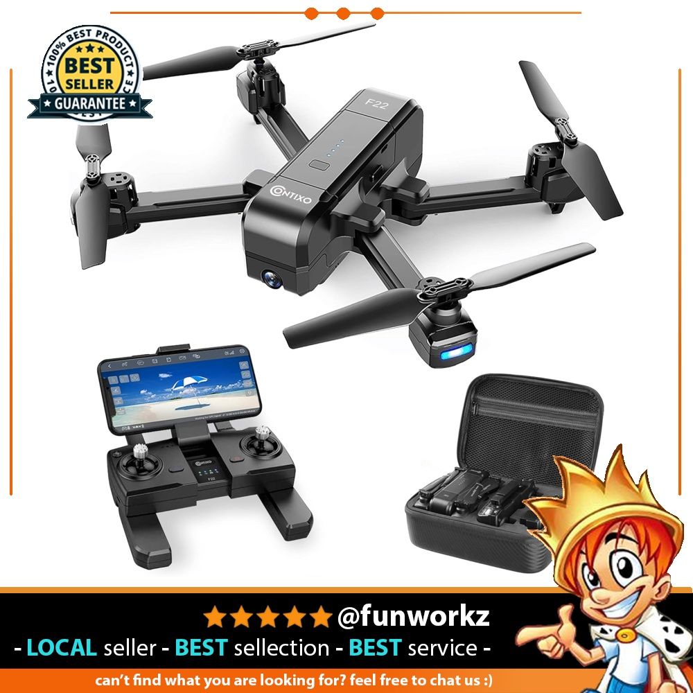 2023 FPV Drone with 4K Dual HD Cameras Upgraded Version RC Quadcopter for  Adults and Kids, Beginner WiFi RC Drone Live Video, HD RC Plane, Orbital