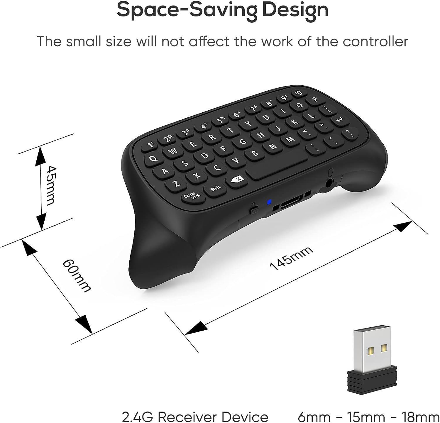 Controller Keyboard for Xbox Series X S One One S Wireless Gaming