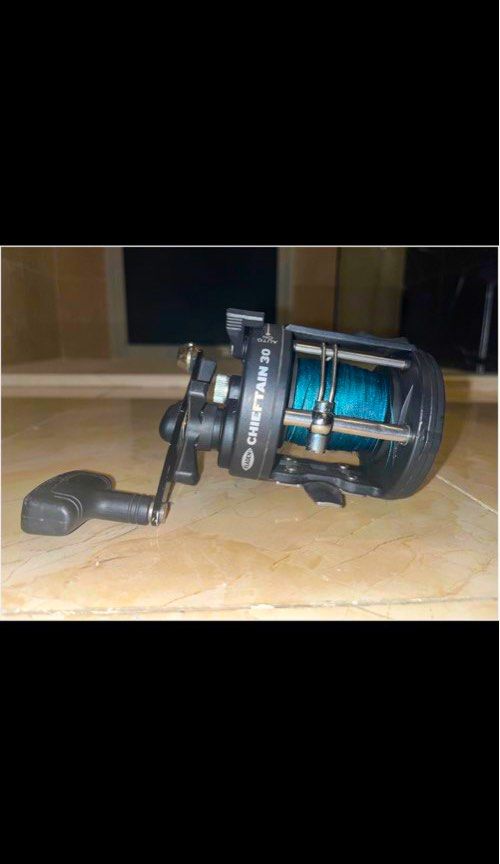 Conventional fishing 15 size fishing reel, Sports Equipment, Fishing on  Carousell