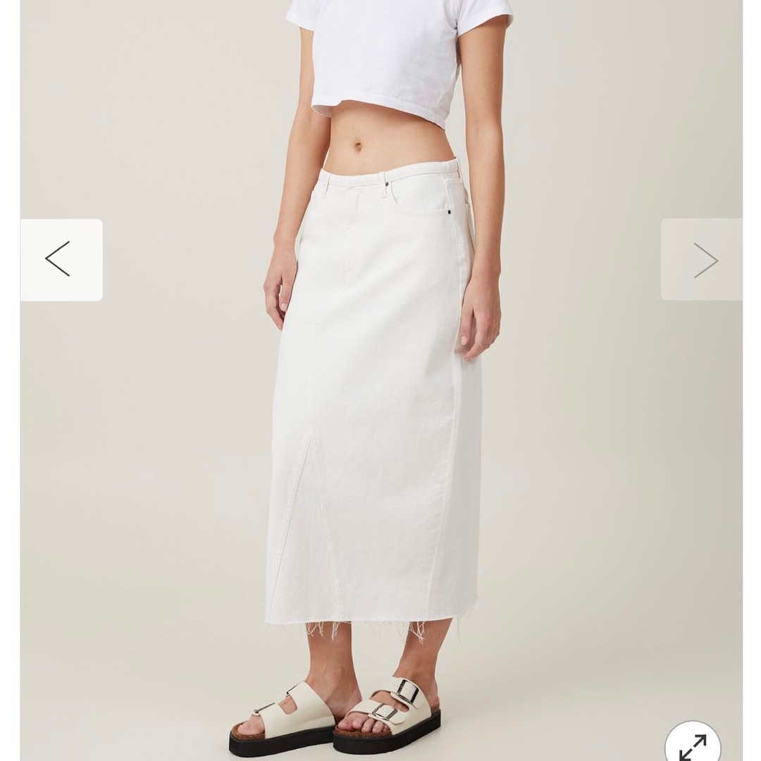 Cotton on denim skirt new arrivals