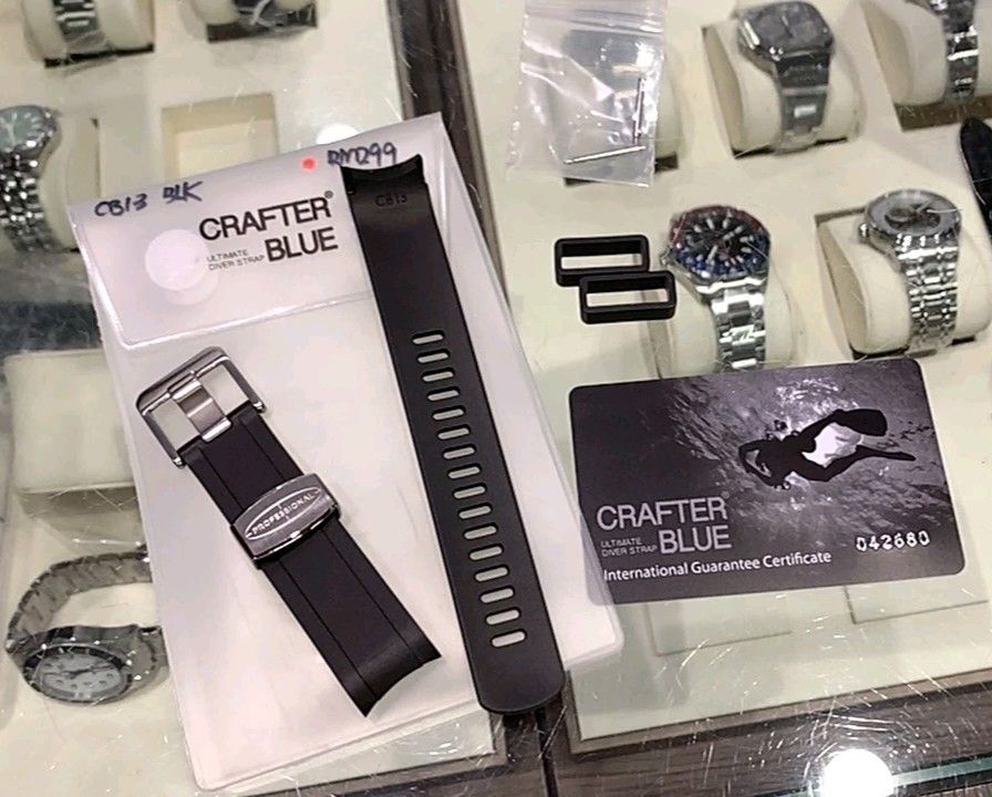 Crafter blue strap top