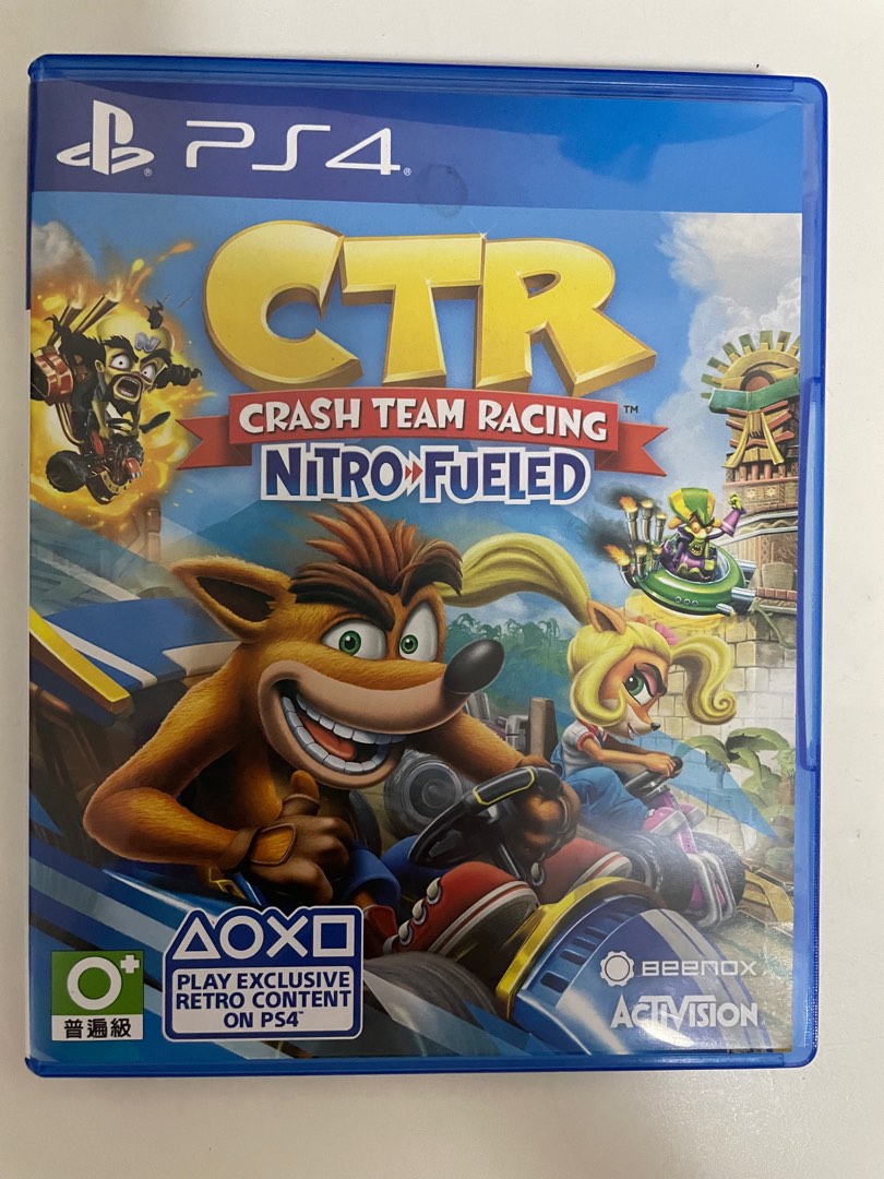 Crash bandicoot racing best sale ps4