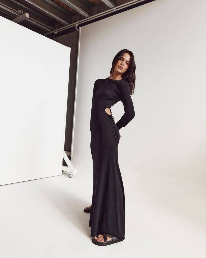 dissh cut out dress Make room for this. Shimma wears the Marnie Midi Dress.   Available  online now.  #DISSH