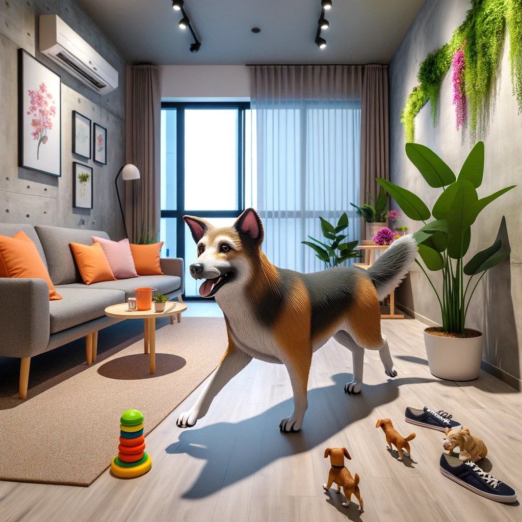 Dog boarding supplies store