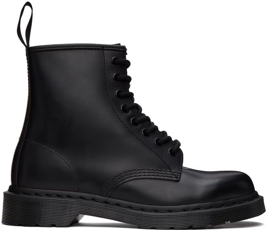 Martens mono black sale