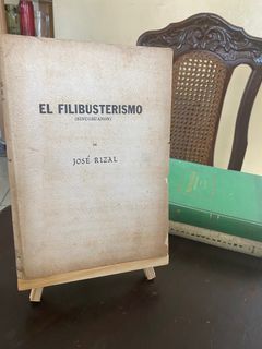 EL FILIBUSTERISMO (SINUGBUANON) ni Dr. Jose Rizal - Antique Vintage Tagalog Filipino Book 1963