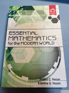 ESSENTIAL MATHEMATICS FOR THE MODERN WORLD BY NOCON