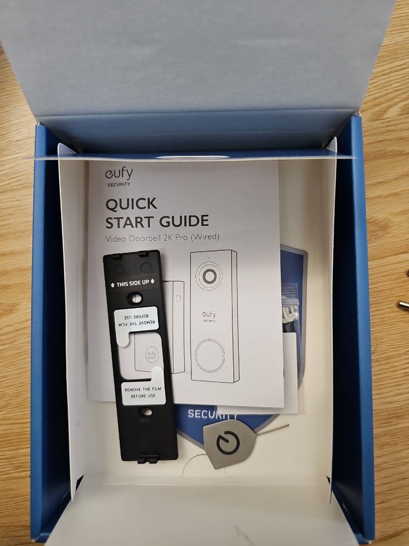 Eufy Video Doorbell Wired 2K Pro door viewer cctv iptv Google echo nest ring bell chime anker