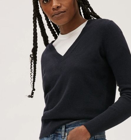 Cashmere v neck sweater cheap women