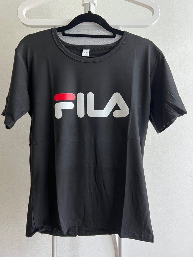 Fila Dry Fit Tshirt Black