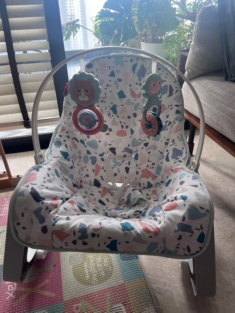 Fisher Price Baby Rocker, Babies & Kids, Infant Playtime on Carousell