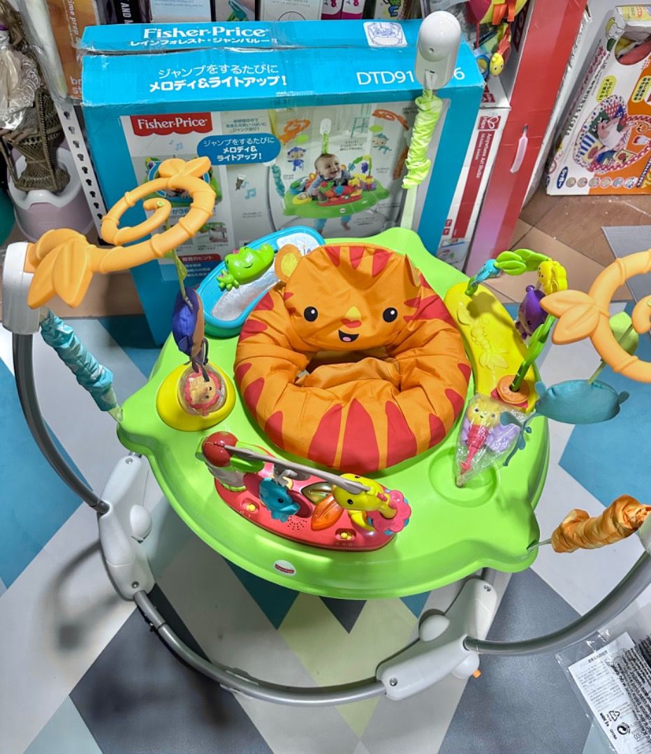 Fisher Price Roaring Rainforest Jumperoo Babies Kids Infant