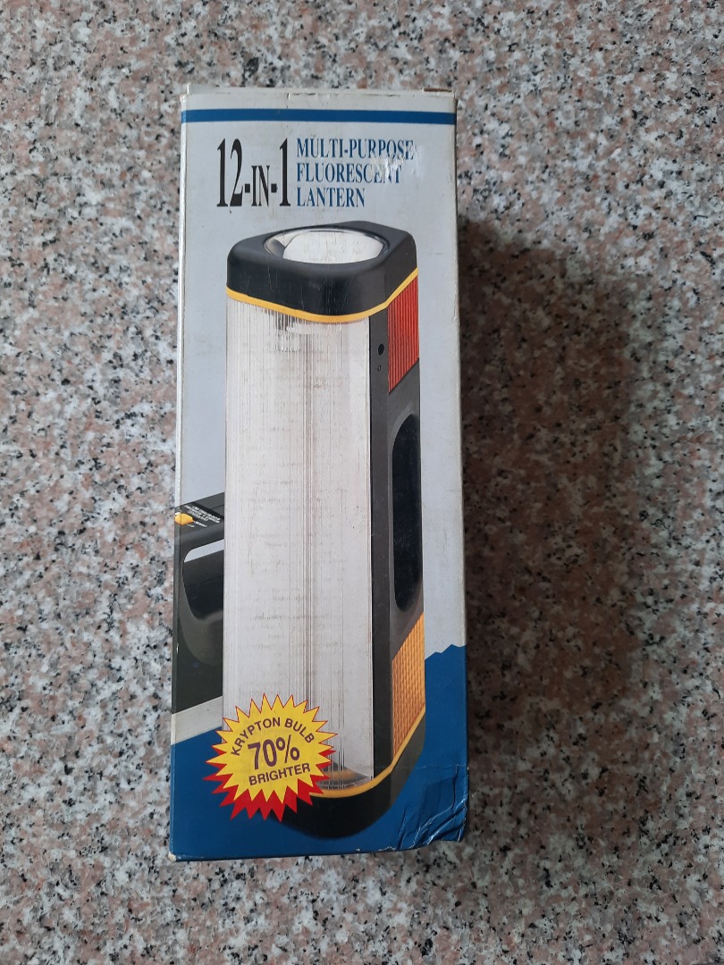 Florescent Light 12-in-1 Multi-purpose. New S$50, Furniture & Home ...