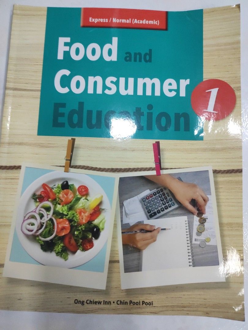 Food and Consumer education sec 1 and Reading Explorer textbooks for