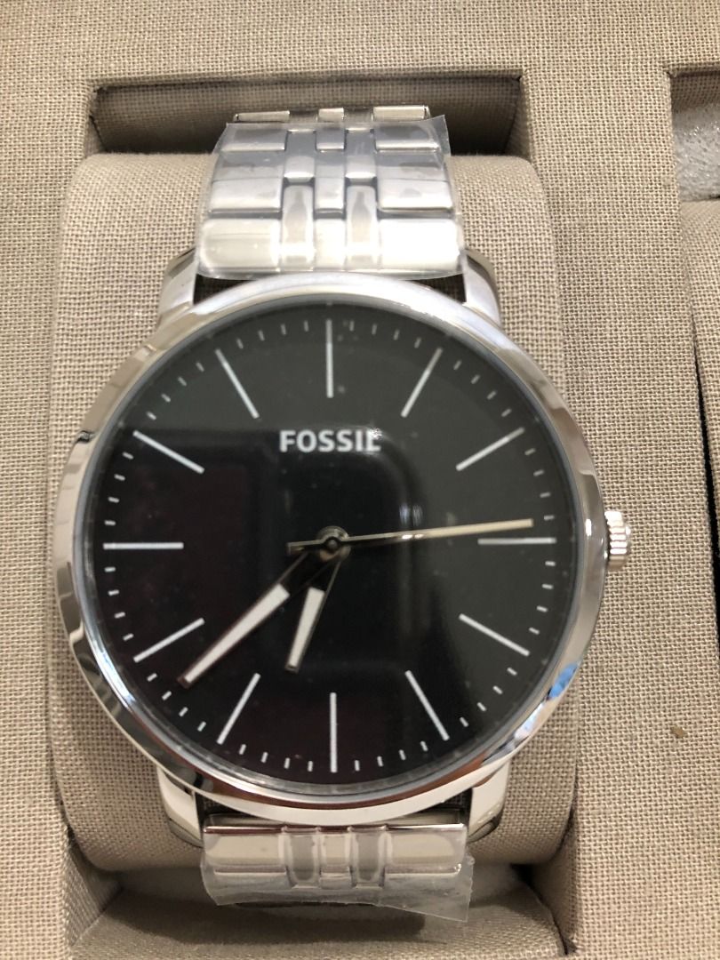 Fossil Luther 3H Three Hand Interchangeable Strap Gift Set Men s Men s Fashion Watches Accessories Watches on Carousell