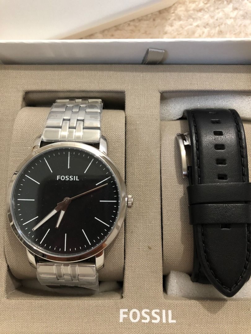 Fossil luther cheap 3h