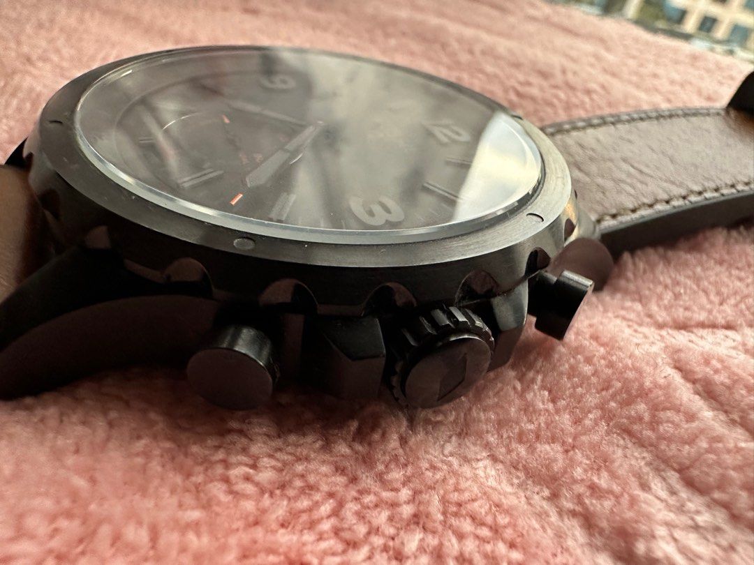 Fossil Q Nate Hybrid Watch Men s Fashion Watches Accessories Watches on Carousell