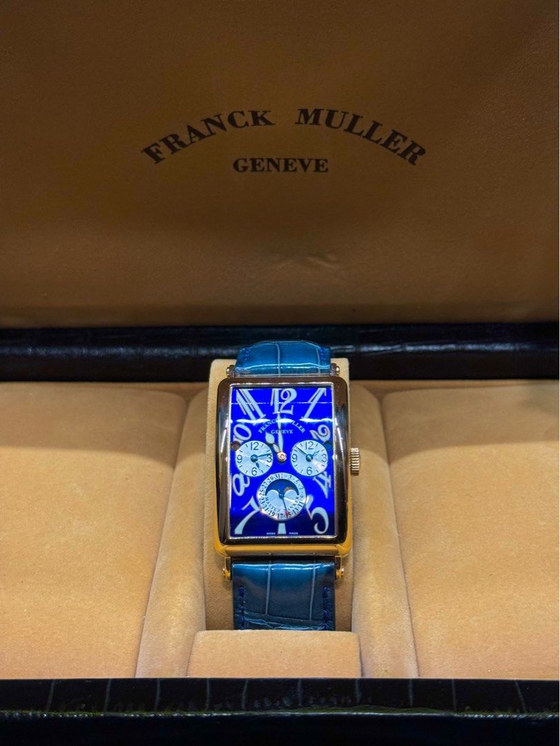 Franck Muller Rose Gold Master Banker 1250 Long Island