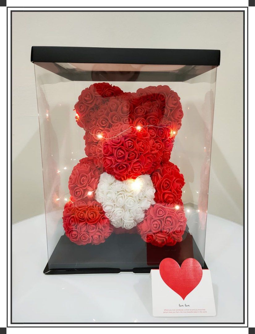 Free sales rose bear