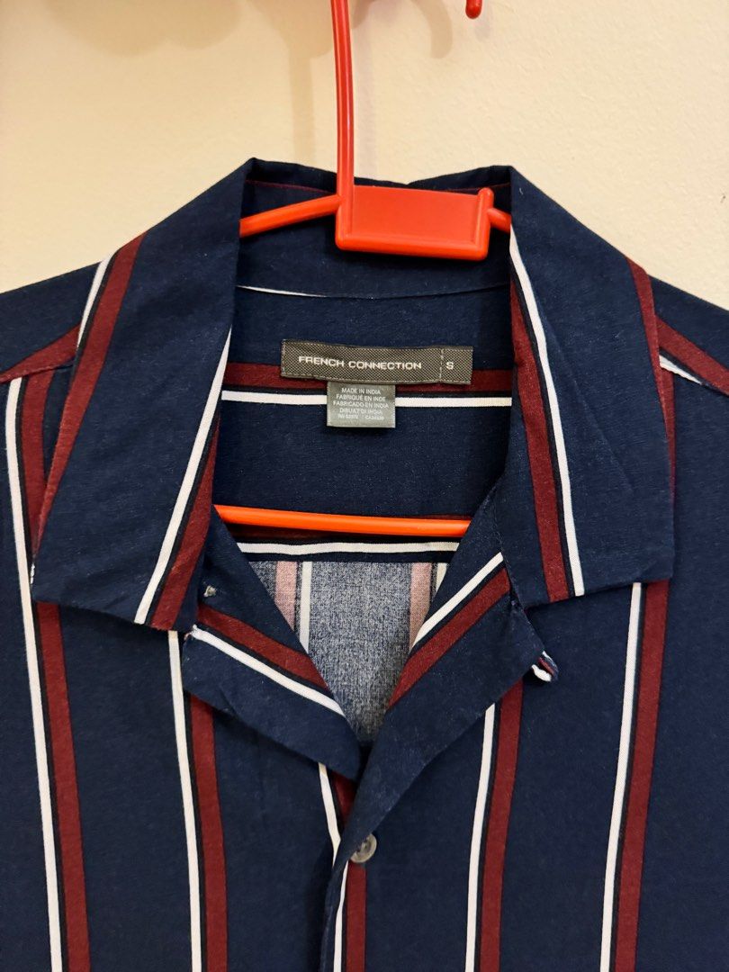 French connection hotsell short sleeve shirt