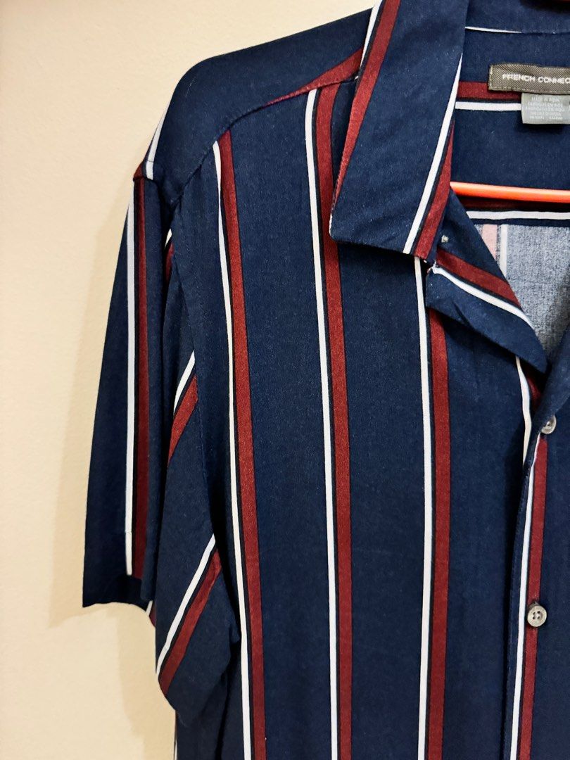 French connection best sale short sleeve shirt