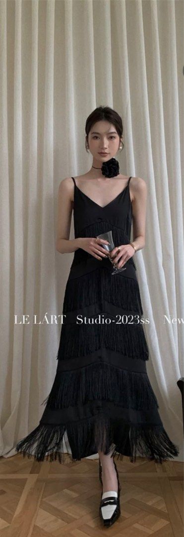Fringe on sale party dress