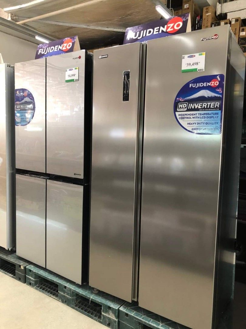 Fujidenzo Side by Side Refrigerator no frost inverter, TV & Home