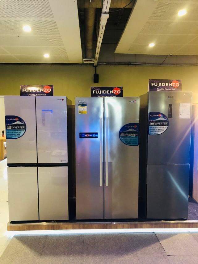 Fujidenzo Side by Side Refrigerator no frost inverter, TV & Home