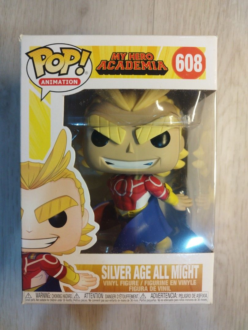 Funko pop online all might metallic