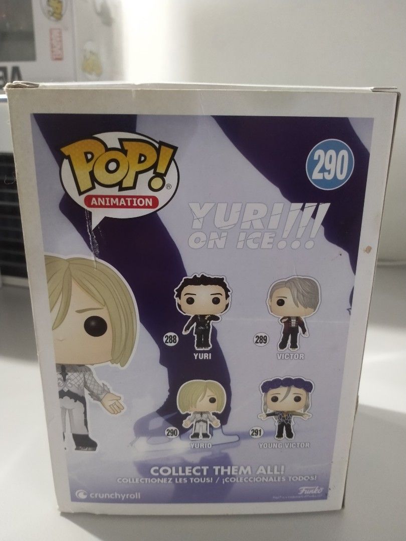 Funko pop yuri on ice Hobbies Toys Collectibles Memorabilia