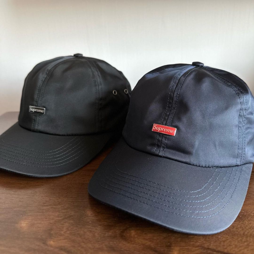 FW23✨ Supreme Enamel Logo 6-Panel Cap (2Colors) 帽, 名牌, 飾物及 