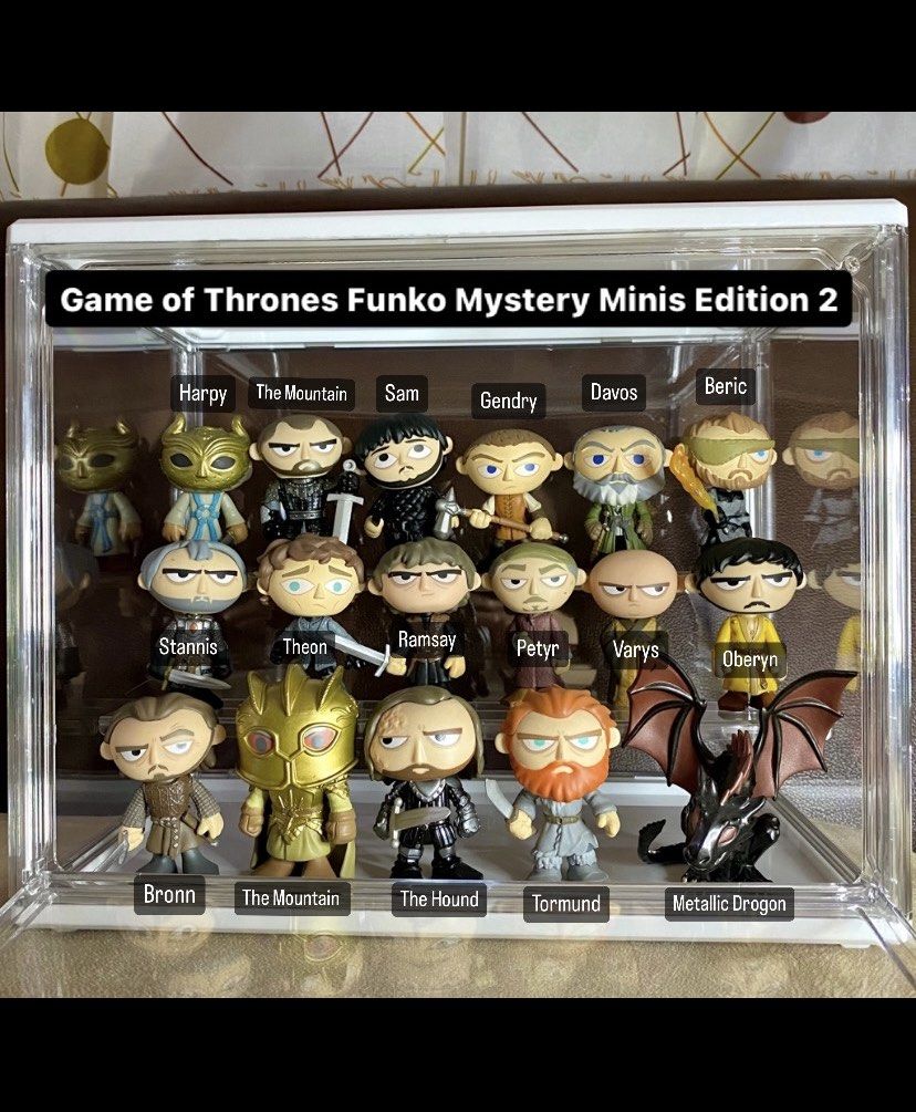 Funko mystery mini game of thrones series 4 sales