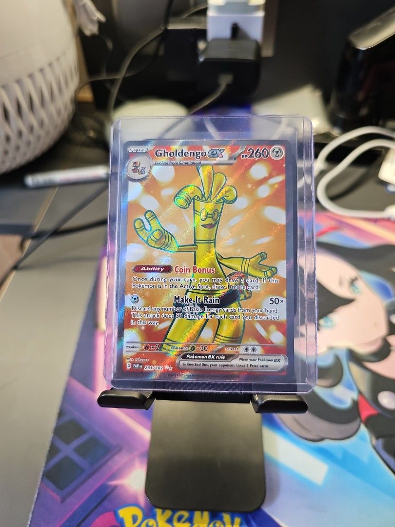 Gholdengo ex Fa 231/182 (Paradox rift) Pokemon, Hobbies & Toys, Toys & Games on Carousell Gholdengo ex Fa 231/182 (Paradox rift) Pokemon, Hobbies & Toys, Toys & Games on Carousell