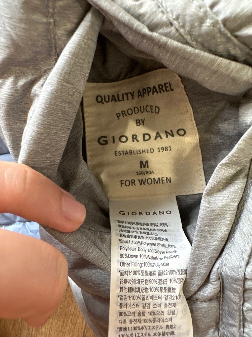 Giordano puffer jacket store