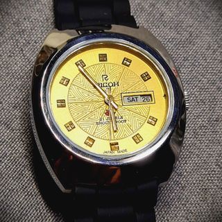 Golden Ricoh Watch - Automatic - Japan Made