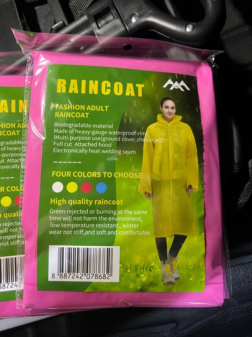 Good quality poncho raincoat
