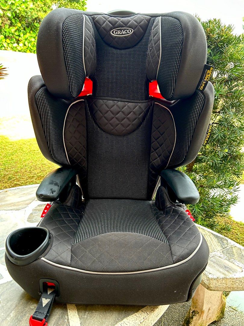 Graco Affix Booster Seat, Babies & Kids, Going Out, Car Seats on Carousell
