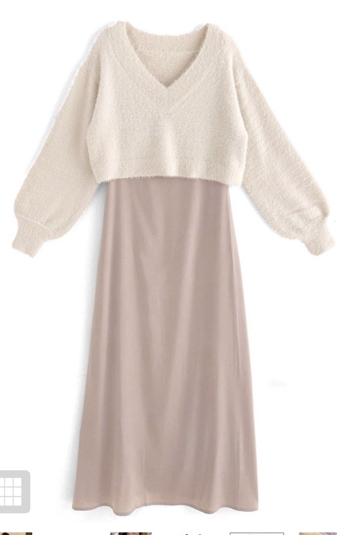 Japanese sweater dress 2025