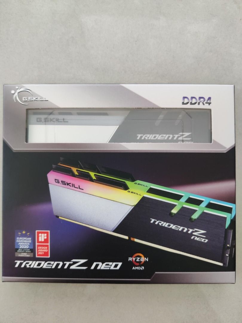 G.Skill Trident Z Neo Series 32GB 2 x 16GB 288 Pin SDRAM PC4 28800 DDR4 3600 CL16 19 19 39 1.35V Dual Channel Desktop Memory Model