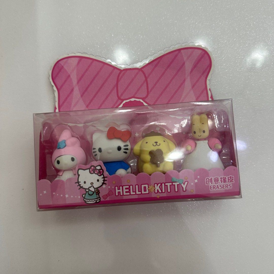 Buy Hello Kitty 50th Anniversary Eraser Set Kitty and Her Sanrio Friends  (20 Different Pieces Online at Low Prices in India 
