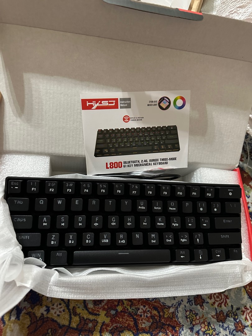 HxSJ L800 Mechanical Keyboard, Computers & Tech, Parts & Accessories