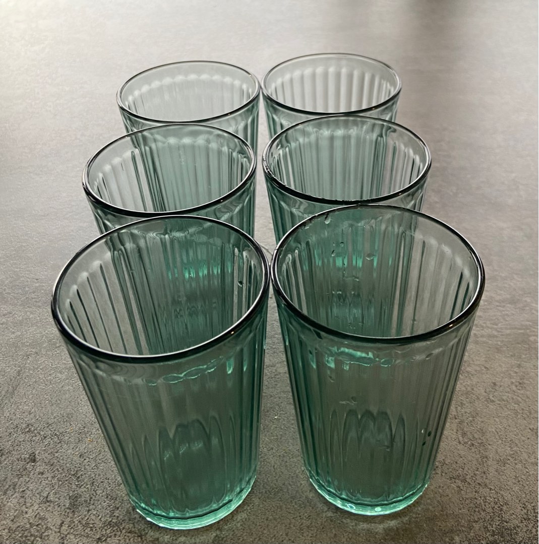 IKEA Glasses (Set of 6), Furniture & Home Living, Kitchenware