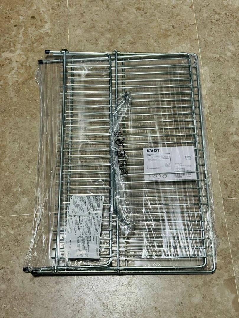 IKEA Kvot Dish Drainer Galvanised Cutlery Rack Holder Home Kitchen