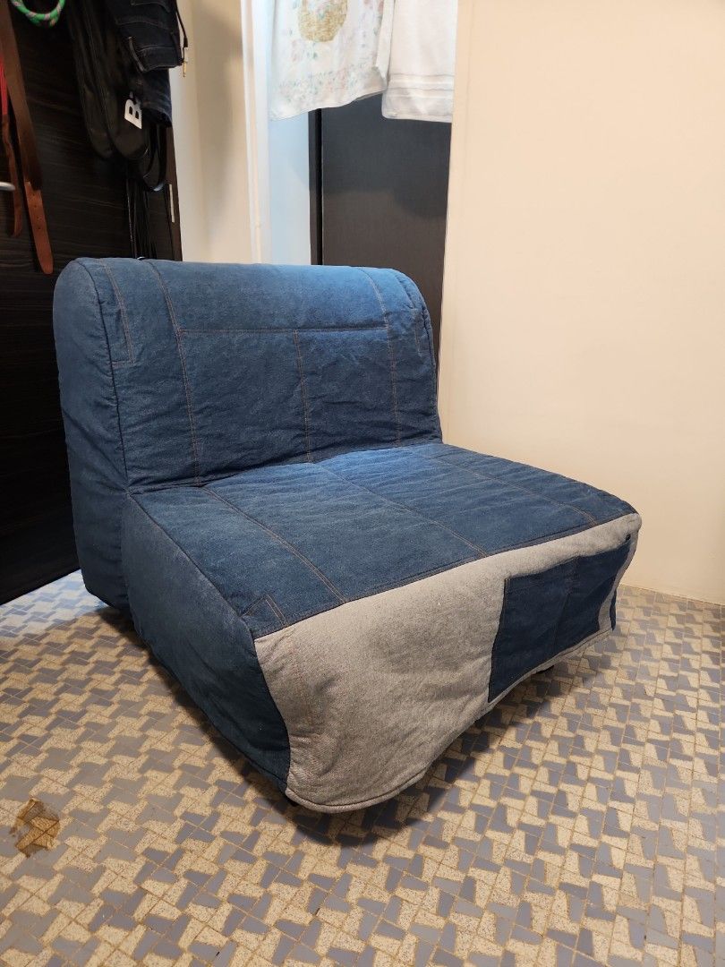 Ikea chair store bed lycksele