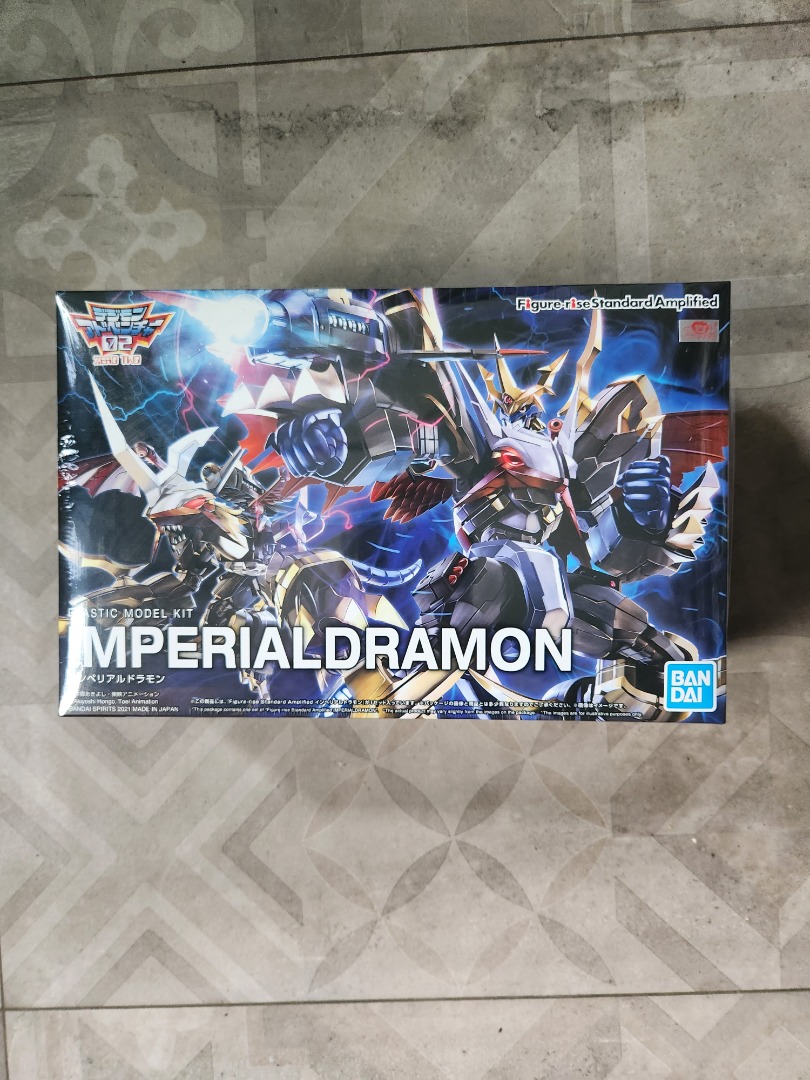 Digimon FigureRise Imperialdramon model kit, Hobbies & Toys, Toys ...