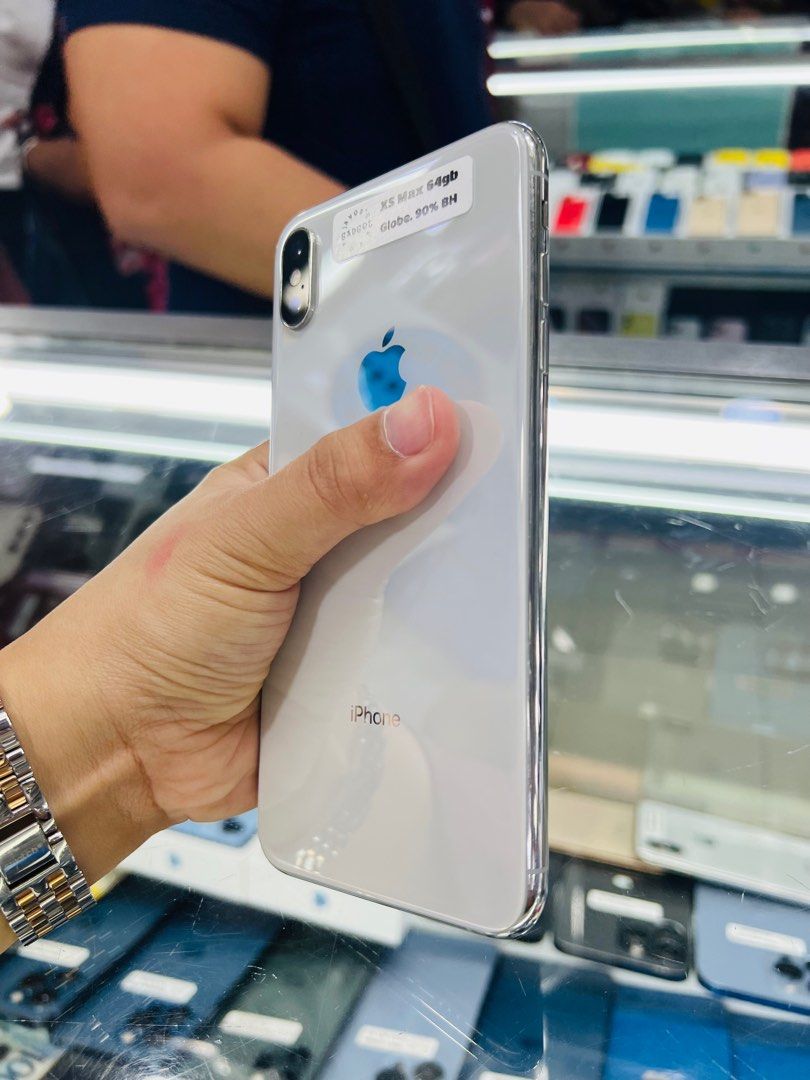 Iphone XS Max Globelocked (Category: iPhone X Series) located in San Juan City. Submitted by javedsgadgetshop (Listing ID 1270421337, Image 2). Description: OPEN FOR INSTALLMENT VIA CREDIT CARD/GGIVES & SWAP/TRADE-IN! WE BUY AND SELL ( ANYKINDS OF UNIT BINIBILI PO NAMIN)! PTPA : Padelete po f bawal Read ❗️Onhand ‼️ Iphone XS Max •64gb •NTC Variant •90% batt health •Globelocked •95% Smoothness •No hidden issue | No Repaired •100% Authentic | Not R
