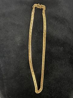Italy gold chain necklace for men 18k