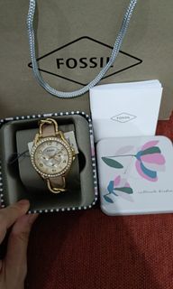 Jam fossil gress feminim cantik