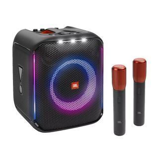 JBL PARTYBOX ENCORE PORTABLE PARTY SPEAKER WITH TWO DIGITAL WIRELESS MICS